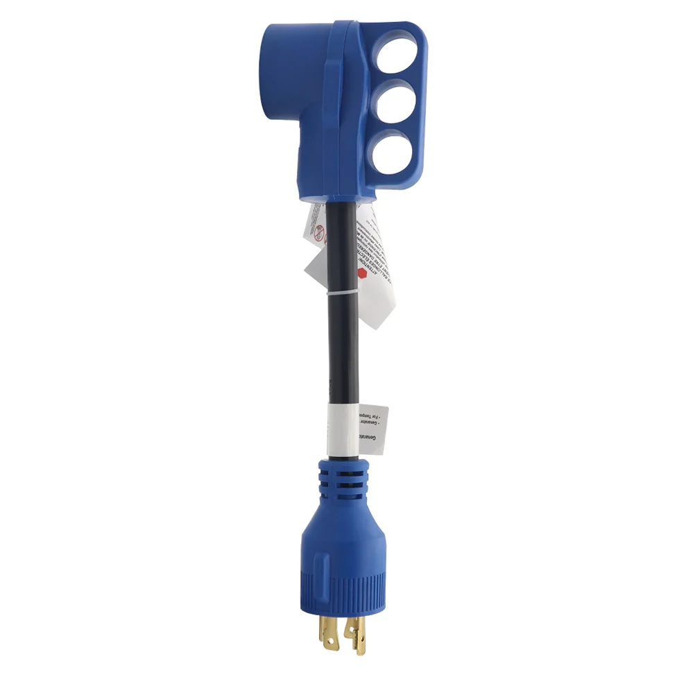 30 Amp Male to 50 Amp Female Adapter Power Plug Cord Portable RV Converter Cable
30 Amp Male to 50 Amp Female Adapter Power Plug Cord Portable RV Converter Cable