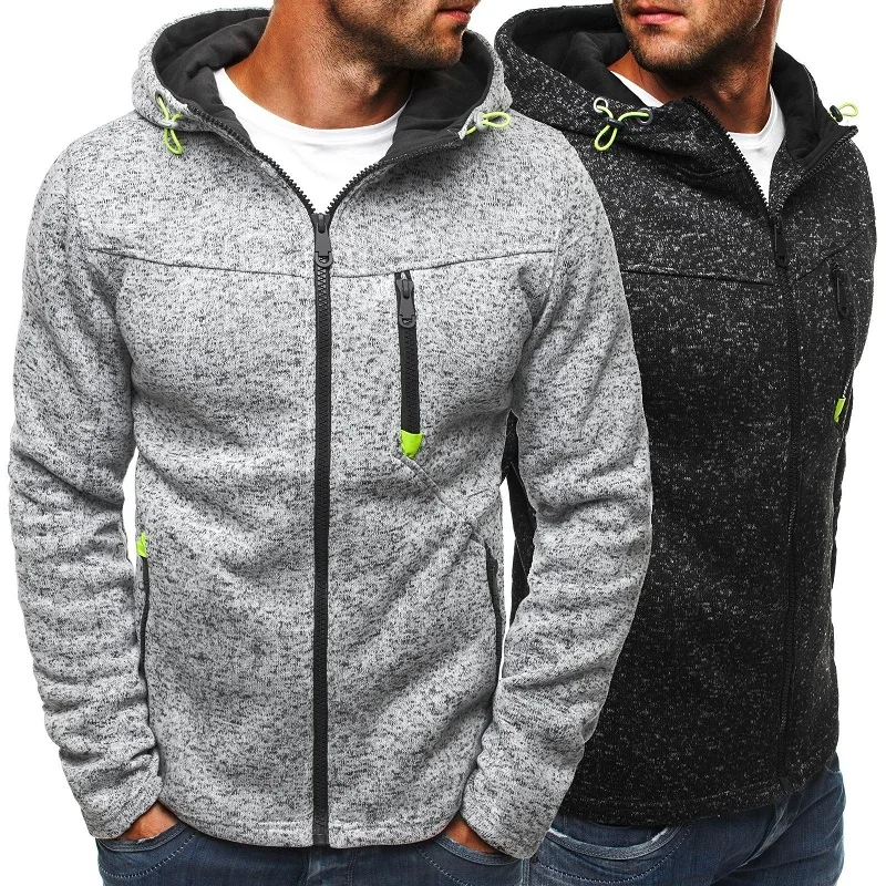 E-BAIHUI Hoodies Jacquard Fleece Cardigan Coat Men's Hooded Sweatshirt Fashion Autumn Casual Sportswear Slim Fit Men Clothing
E-BAIHUI Hoodies Jacquard Fleece Cardigan Coat Men's Hooded Sweatshirt Fashion Autumn Casual Sportswear Slim Fit Men Clothing