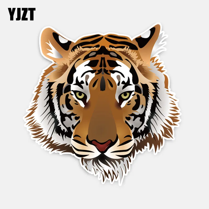 YJZT 14CM*14.2CM Personality Tiger Head PVC Decal Car Sticker Waterproof Accessories 5-0479
YJZT 14CM*14.2CM Personality Tiger Head PVC Decal Car Sticker Waterproof Accessories 5-0479