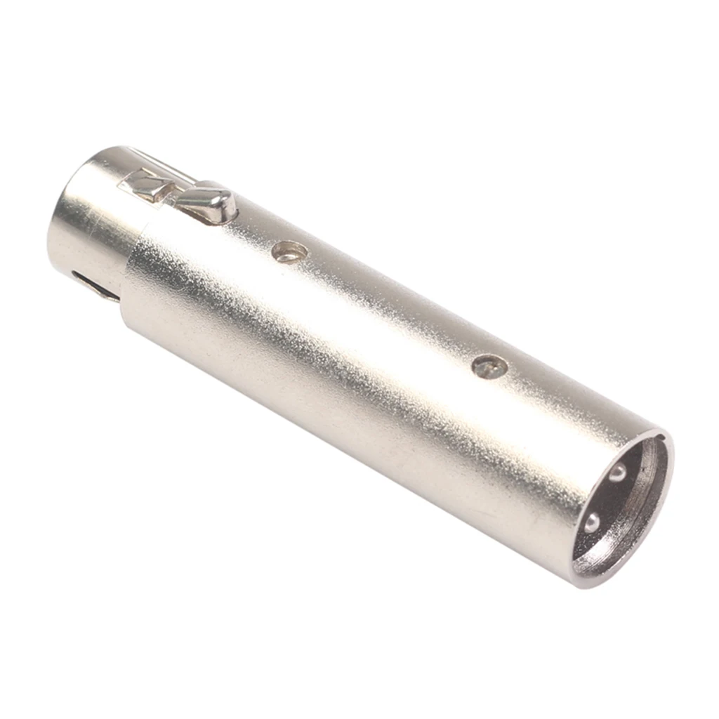 3-Pin Male to 5-Pin XLR Female Audio Heads Interconnect Audio Adapters, Silver
3-Pin Male to 5-Pin XLR Female Audio Heads Interconnect Audio Adapters, Silver