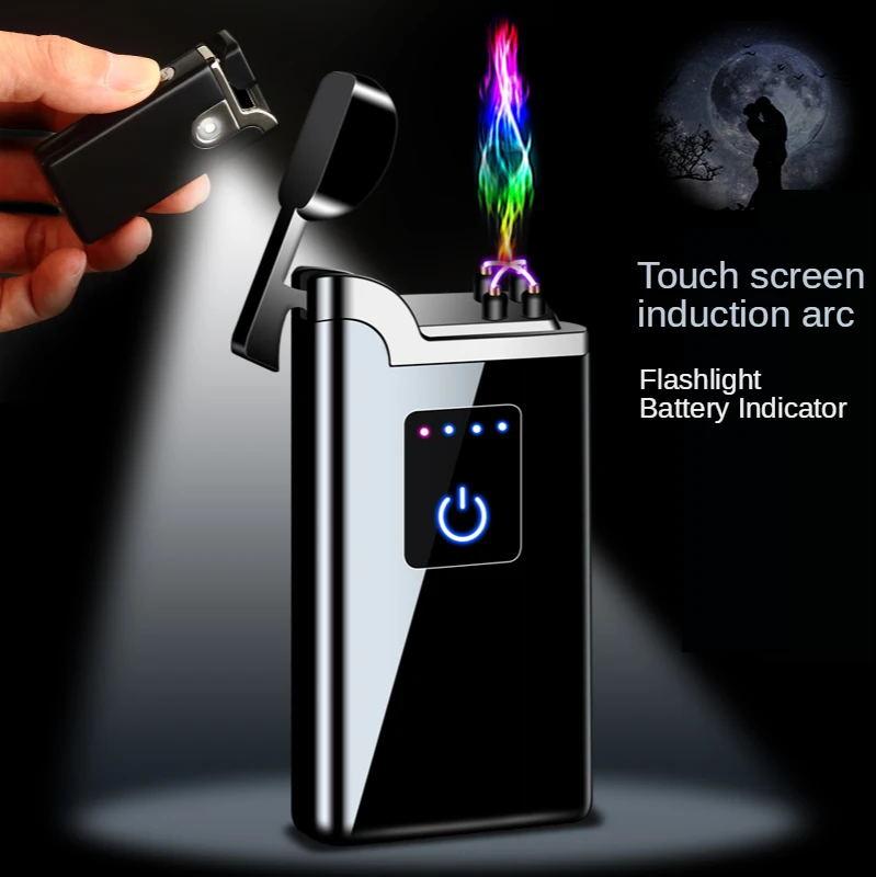 Encendedor eléctrico USB con huella dactilar táctil de Plasma para hombre, encendedor de arco a prueba de viento, encendedores d
Encendedor eléctrico USB con huella dactilar táctil de Plasma para hombre, encendedor de arco a prueba de viento, encendedores d