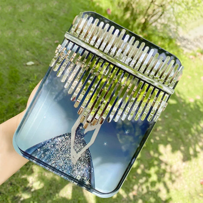 17/21 Keys Kalimba Thumb Piano Acrylic Cartoon Shape Multi-type Crystal Finger Piano Calimba Marimba Portable Musical Instrument
17/21 Keys Kalimba Thumb Piano Acrylic Cartoon Shape Multi-type Crystal Finger Piano Calimba Marimba Portable Musical Instrument
