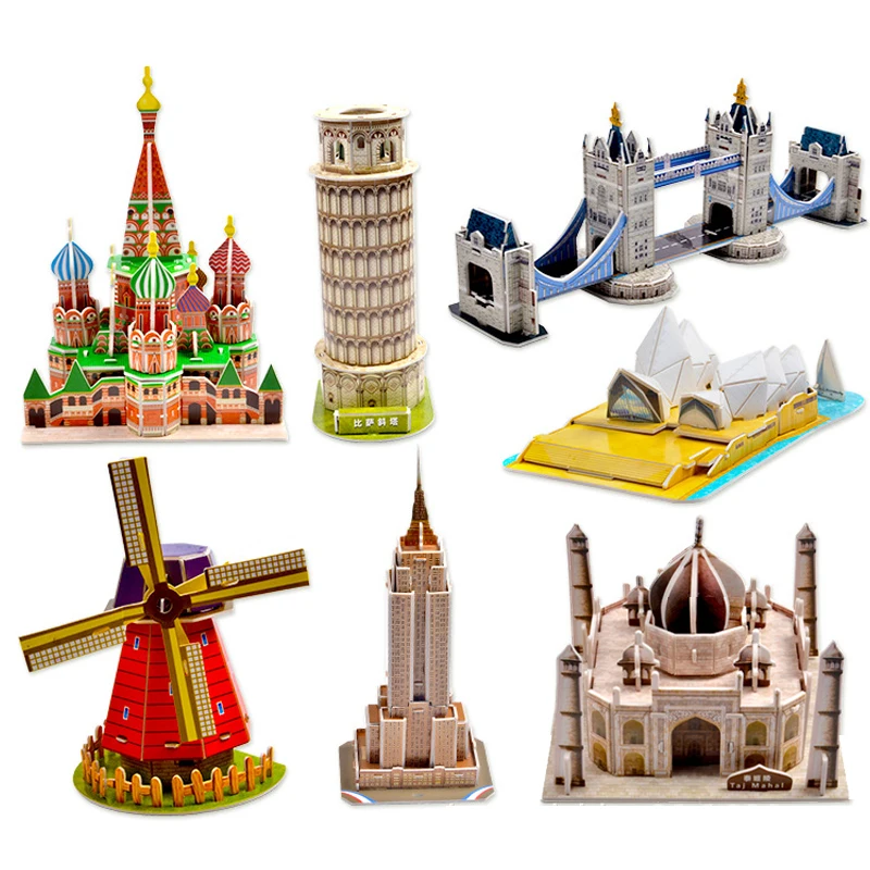 1Box Three-dimensional Building Puzzle Cartoon Intelligent Baby Kids Handmade DIY Building Puzzle Early Education Toys
1Box Three-dimensional Building Puzzle Cartoon Intelligent Baby Kids Handmade DIY Building Puzzle Early Education Toys