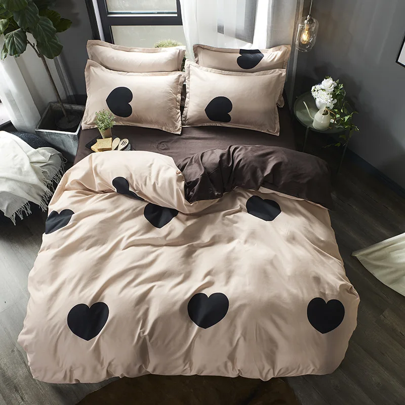 Heart Pattern Pink Comforter Bedding Set Modern Fashion Double Sided King Queen Full Single Size Duvet Cover Sheet Pillowcase
Heart Pattern Pink Comforter Bedding Set Modern Fashion Double Sided King Queen Full Single Size Duvet Cover Sheet Pillowcase