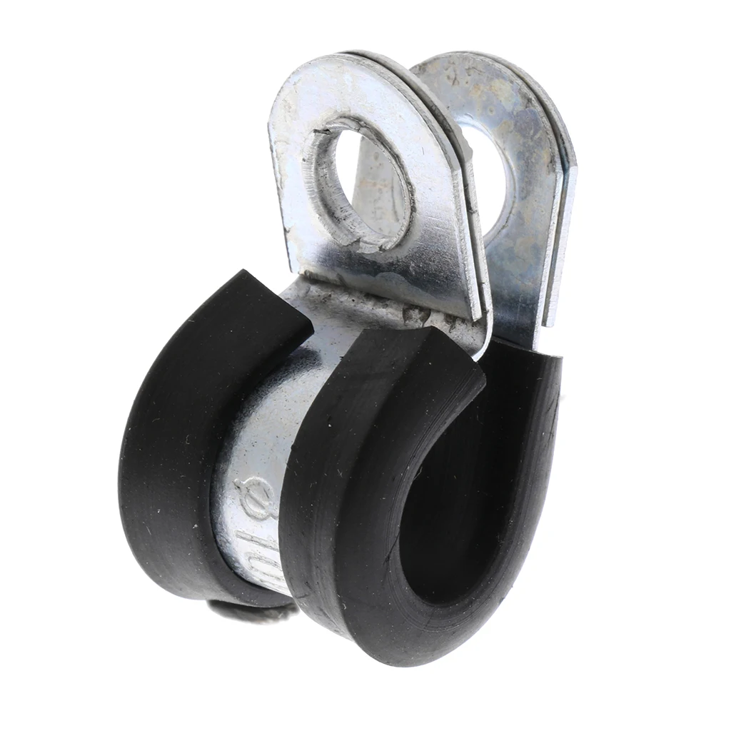 10Pcs 3/8'' (10mm) Cable Clamp, Rubber Cushioned Insulated Clamps, Stainless Steel Wire Clamps
10Pcs 3/8'' (10mm) Cable Clamp, Rubber Cushioned Insulated Clamps, Stainless Steel Wire Clamps