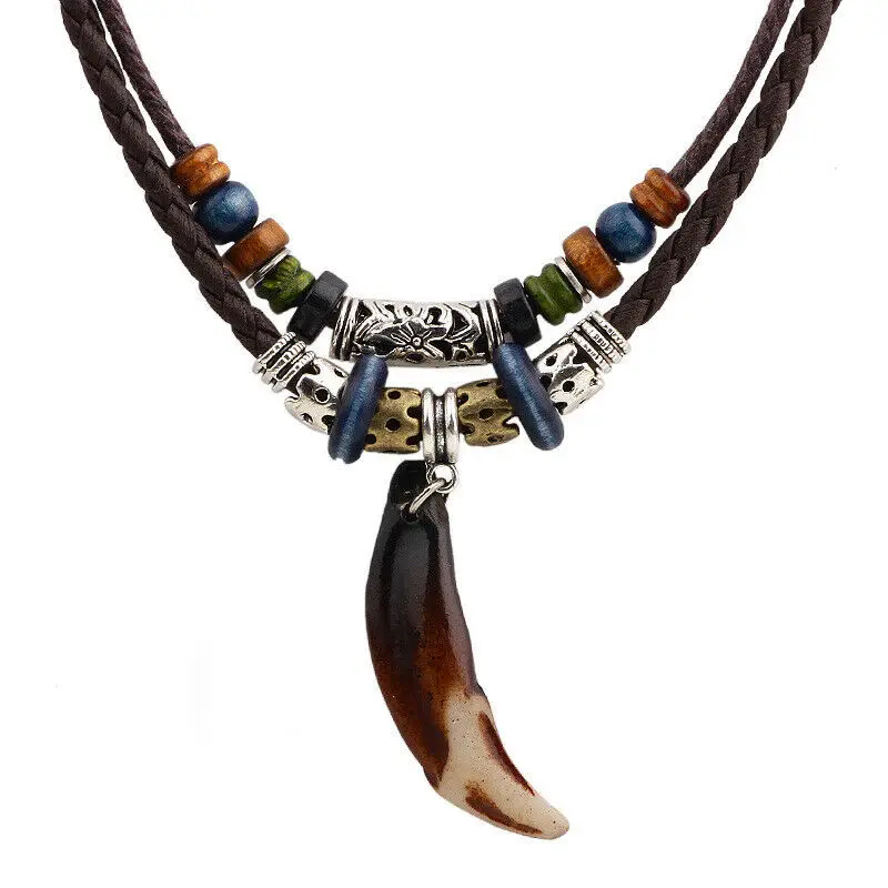 Mens Pendant Necklace Tooth Shapes Surfer Vintage Rock Style Chain Necklaces for Men Hip Hop Jewelry Charms Punk Fashion
Mens Pendant Necklace Tooth Shapes Surfer Vintage Rock Style Chain Necklaces for Men Hip Hop Jewelry Charms Punk Fashion