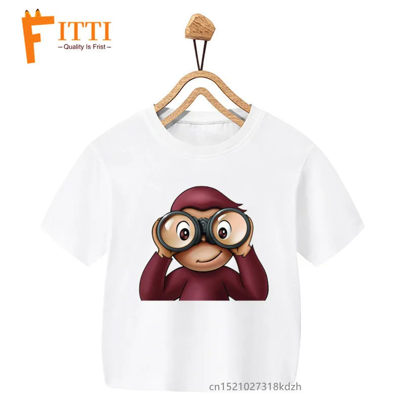 2021 New Curious George Cartoon Print Boys/Girls White T-shirt Kid Summer Kawaii Funny Clothes Little Baby Y2K Clothes,Drop Ship
2021 New Curious George Cartoon Print Boys/Girls White T-shirt Kid Summer Kawaii Funny Clothes Little Baby Y2K Clothes,Drop Ship