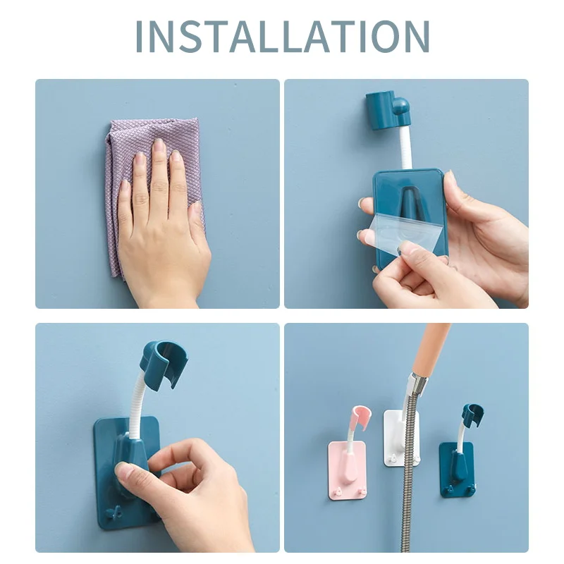 Universal Adjustable Shower Bracket Holder Color Plastic Shower Head Stand Holder Wall-Sticky Bath Rack Batheroom Holder
Universal Adjustable Shower Bracket Holder Color Plastic Shower Head Stand Holder Wall-Sticky Bath Rack Batheroom Holder