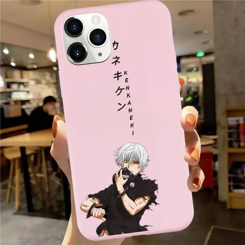 Cute Japan Anime Tokyo Ghoul Phone Case Candy Color for iPhone 6 7 8 11 12 s mini pro X XS XR MAX Plus
Cute Japan Anime Tokyo Ghoul Phone Case Candy Color for iPhone 6 7 8 11 12 s mini pro X XS XR MAX Plus
