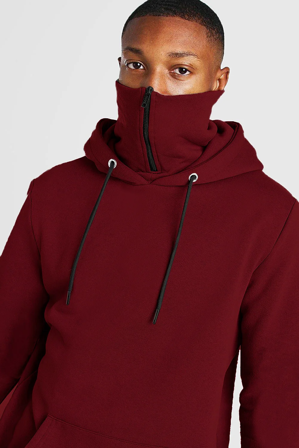 2021 autumn and winter men's hooded mask zipper sweater pullover men's solid color sports plus velvet hoodie
2021 autumn and winter men's hooded mask zipper sweater pullover men's solid color sports plus velvet hoodie