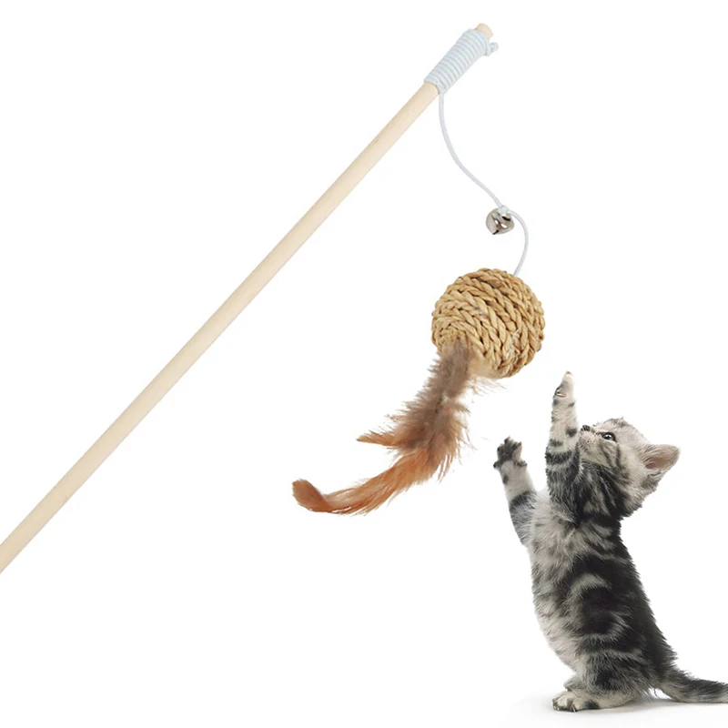 Cat Toy Feather Stick Toy For Cats Kittens Interactive Cat Toy Pet With Bell Pet Toys Cat Supplies Playing Funny Pet Products
Cat Toy Feather Stick Toy For Cats Kittens Interactive Cat Toy Pet With Bell Pet Toys Cat Supplies Playing Funny Pet Products