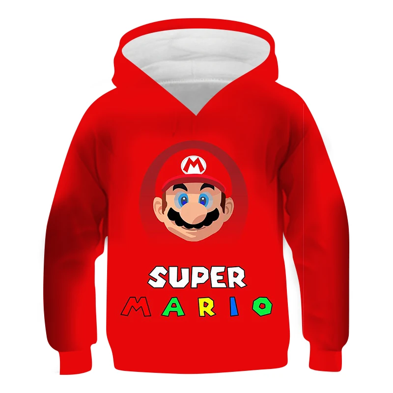 3D super Mario children's Hooded Sweatshirt Boys and Girls Cartoon Print Clothing Autumn Sweatshirt Fashion Anime Sweater
3D super Mario children's Hooded Sweatshirt Boys and Girls Cartoon Print Clothing Autumn Sweatshirt Fashion Anime Sweater