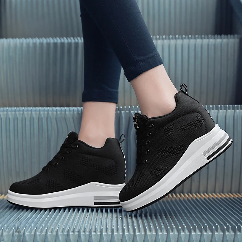 Women Tennis Shoes Outdoor Sport Shoes Breathable Mesh Walking Sneakers Black Gray Women Jogging Trainer Chaussures Basket Femme
Women Tennis Shoes Outdoor Sport Shoes Breathable Mesh Walking Sneakers Black Gray Women Jogging Trainer Chaussures Basket Femme