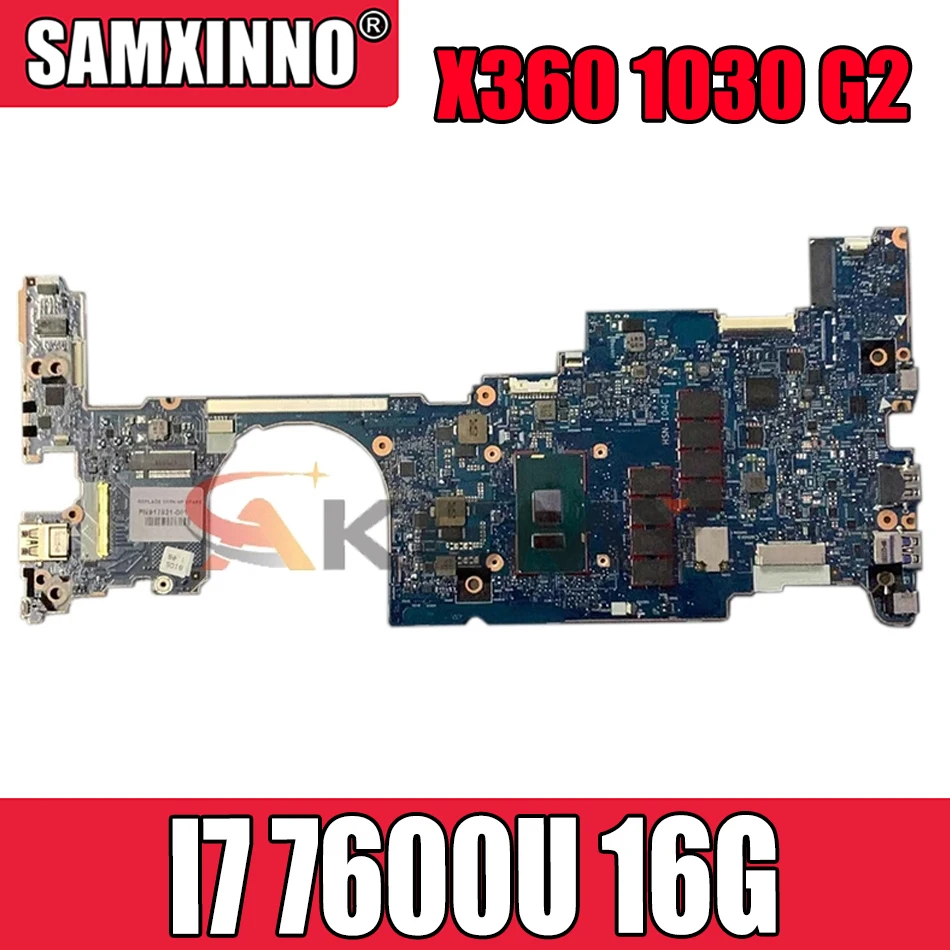 

for CPU I7 7600U 16G HP EliteBook X360 1030 G2 OLDMAN-6050A2848001-MB-A01 Laptop motherboard 100% Test OK