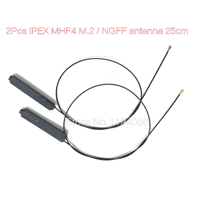 2 шт. антенны IPEX MHF4 7260G для Intel 7265 3165 18 5 AC N5321 EM7345 GOBI5000 NGFF карта 7 см/дюйма EM7355|mhf4|mhf4