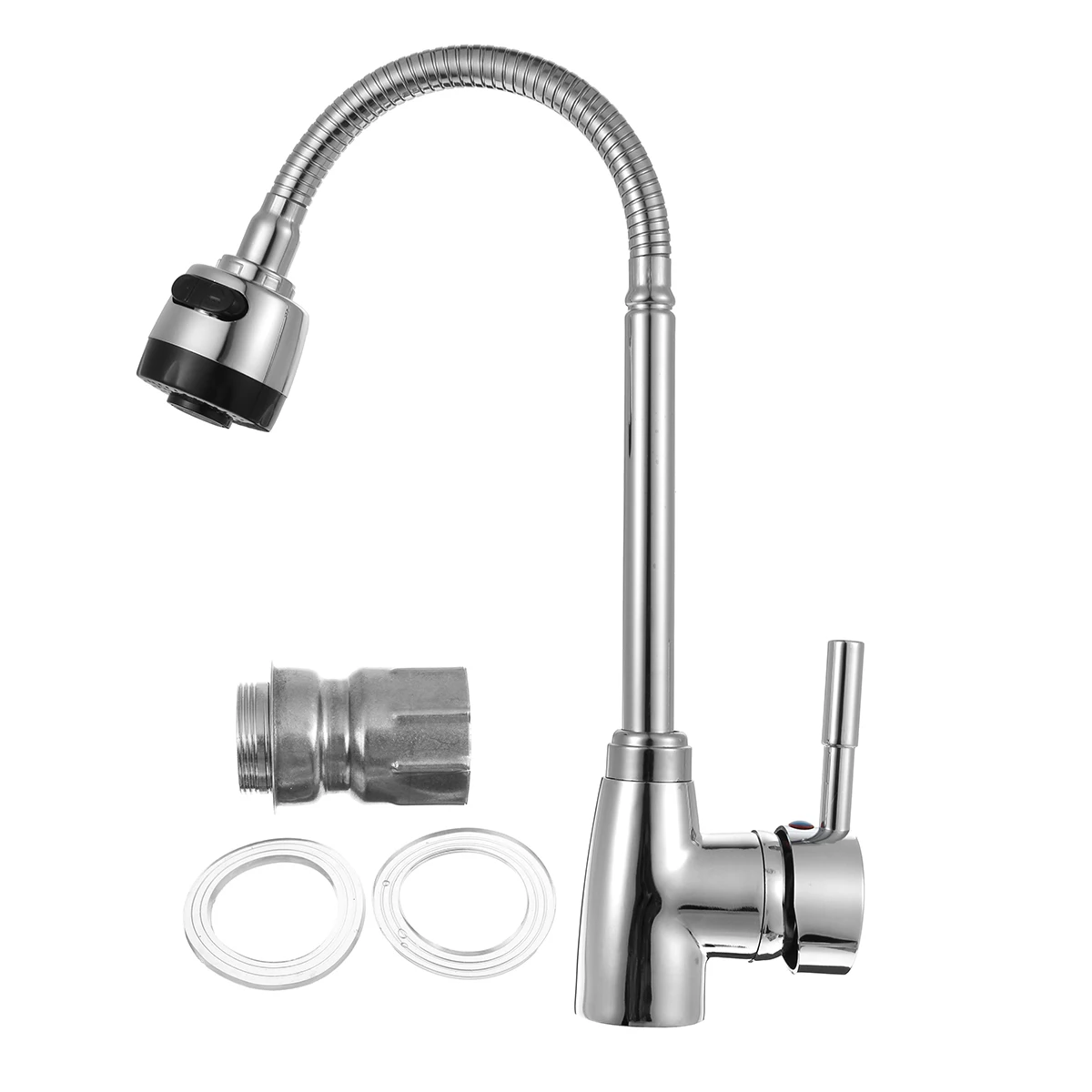 Solid Brass 360Rotatable Pull Out Kitchen Basin Faucet Mixer Tap Spray Spout Single Handle Sink Adjustable Spout Deck Mounted
Solid Brass 360Rotatable Pull Out Kitchen Basin Faucet Mixer Tap Spray Spout Single Handle Sink Adjustable Spout Deck Mounted