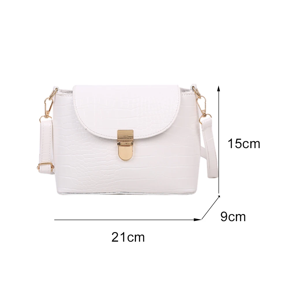 Women Solid Color Crossbody Bag Female PU Leather Daily Shoulder Shopping Pouch Youth Ladies Simple Versatile Bag
Women Solid Color Crossbody Bag Female PU Leather Daily Shoulder Shopping Pouch Youth Ladies Simple Versatile Bag