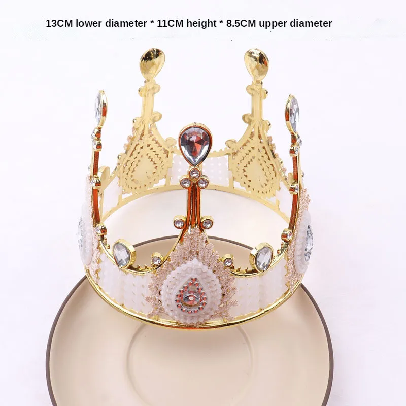 Elegant and Noble Girl Empress Crown Swan Amber Silver Golden Crystal Pearl Crown Birthday Party Gift for New Year Cake Decor
Elegant and Noble Girl Empress Crown Swan Amber Silver Golden Crystal Pearl Crown Birthday Party Gift for New Year Cake Decor