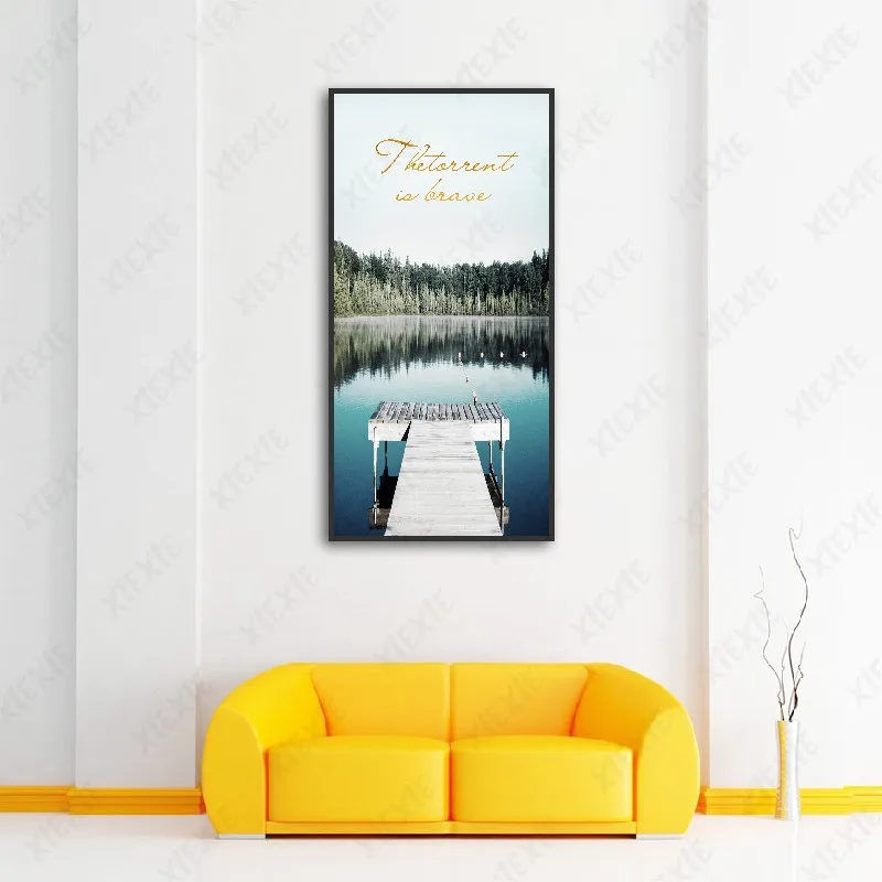 Abstract Wall Art Landscape Green Trees Blue Lake Posters and Prints Canvas Painting Living Room Bedroom Corridor Decoration
Abstract Wall Art Landscape Green Trees Blue Lake Posters and Prints Canvas Painting Living Room Bedroom Corridor Decoration