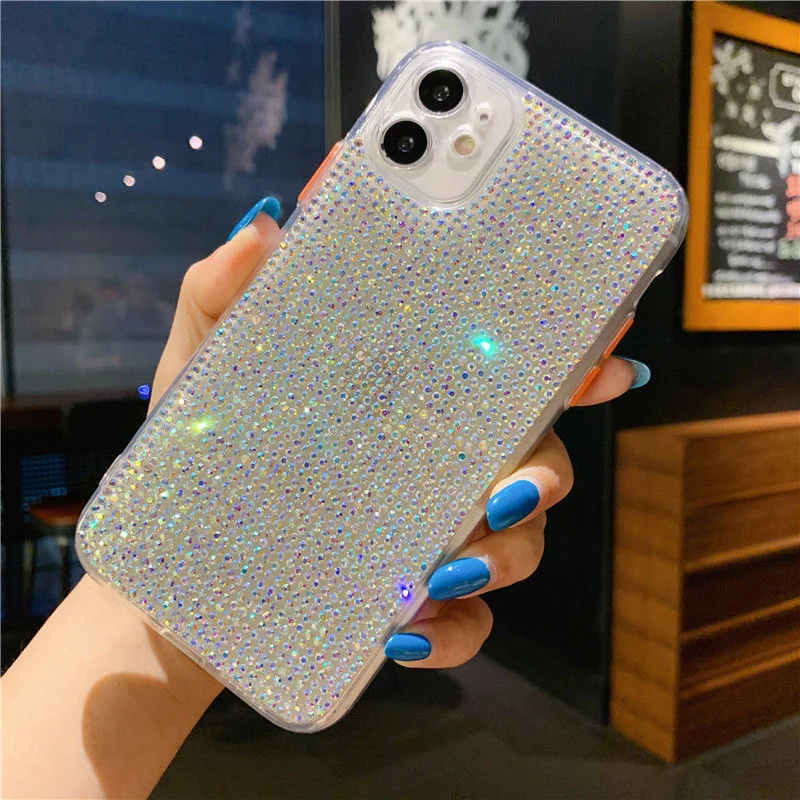 Mobile phone shell Net red color contrast edge key full screen crystal diamond Apple 7 / 8 / XR mobile phone case XS iphone11
Mobile phone shell Net red color contrast edge key full screen crystal diamond Apple 7 / 8 / XR mobile phone case XS iphone11