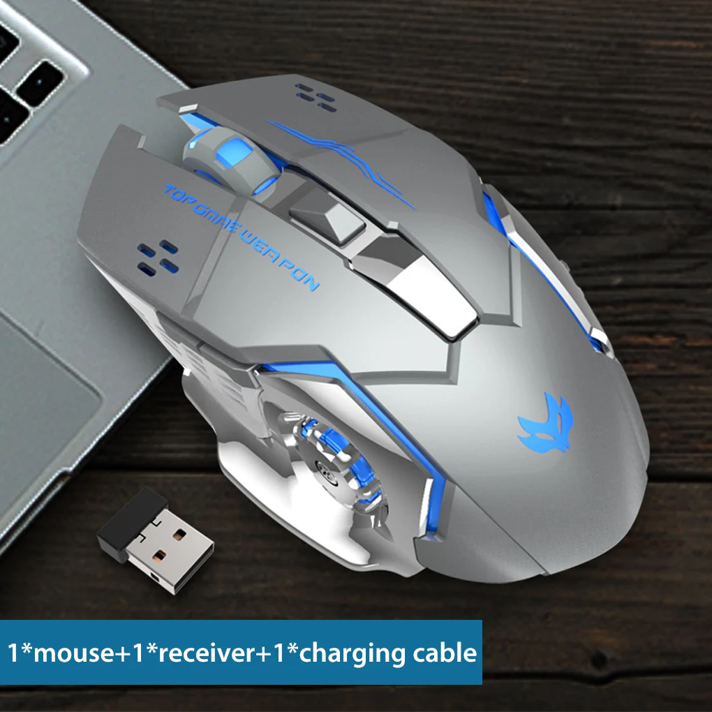 Newest Wireless Rechargeable Mouse USB 2400DPI Computer Silent Mouse LED Backlit Ergonomic Gaming Noiseless Mause For Laptop PC
Newest Wireless Rechargeable Mouse USB 2400DPI Computer Silent Mouse LED Backlit Ergonomic Gaming Noiseless Mause For Laptop PC