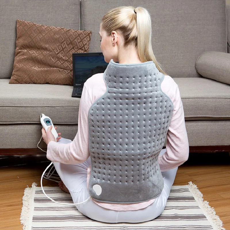 Bellavie XL 63*42CM Soft Cozy Microwave Electric Heating Pad for Neck and Back Pain Relief Heat Therapy Body Warmer 220V EU Plug 
Bellavie XL 63*42CM Soft Cozy Microwave Electric Heating Pad for Neck and Back Pain Relief Heat Therapy Body Warmer 220V EU Plug