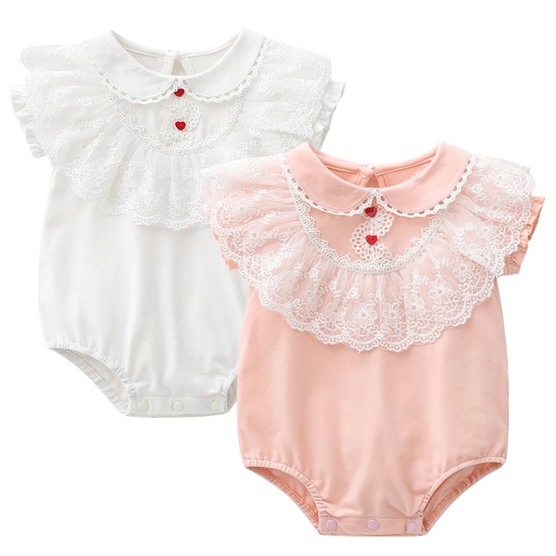 Baby Girl Rompers 0-2Y Spring Newborn Baby Clothes For Girls Short Sleeve Baby Jumpsuit Summer Baby Girls Outfits Clothes 
Baby Girl Rompers 0-2Y Spring Newborn Baby Clothes For Girls Short Sleeve Baby Jumpsuit Summer Baby Girls Outfits Clothes