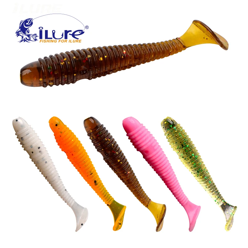 iLure 40 Pcs/lot 3g 75mm Fishing Lure Fishy Smell Artificial Soft Bait Vivid Swimbaits Silicone Worm Shad Fishing Tackle Pesca
iLure 40 Pcs/lot 3g 75mm Fishing Lure Fishy Smell Artificial Soft Bait Vivid Swimbaits Silicone Worm Shad Fishing Tackle Pesca