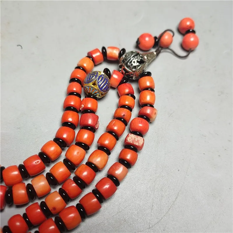 Tibetan optimized coral cylindrical wheel barrel beads round beads bracelet retro ethnic style necklace wholesale retro fashion
Tibetan optimized coral cylindrical wheel barrel beads round beads bracelet retro ethnic style necklace wholesale retro fashion