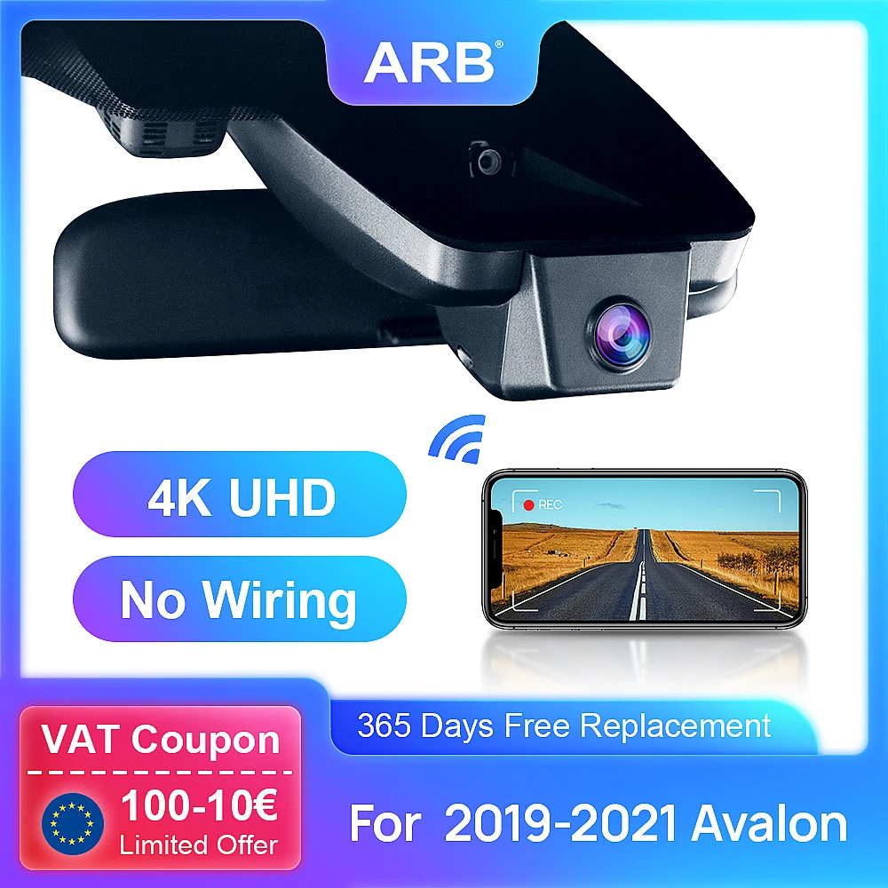 Car Dvr for Toyota Avalon 5th Gen 2019-2021 ARB WiFi Dash Cam 4K 2160P UHD Hidden Camera Night Vision Plug and Play Auto Parts
Car Dvr for Toyota Avalon 5th Gen 2019-2021 ARB WiFi Dash Cam 4K 2160P UHD Hidden Camera Night Vision Plug and Play Auto Parts