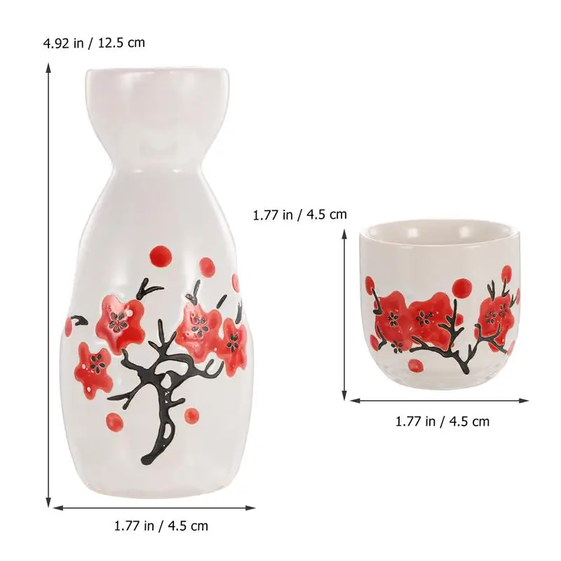 5pcs/Set Vintage Ceramic Sake Pot And Cups Japanese Style Wine Flagon Liquor Spirits Cups Kitchen Dining Bar Drinkware
5pcs/Set Vintage Ceramic Sake Pot And Cups Japanese Style Wine Flagon Liquor Spirits Cups Kitchen Dining Bar Drinkware