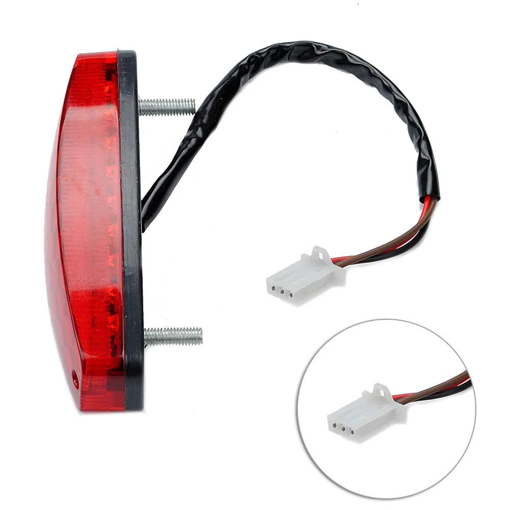 Accessories Brake Light Lamp Exterior Replacement LED 3 Wire 12V License Taillight Red
Accessories Brake Light Lamp Exterior Replacement LED 3 Wire 12V License Taillight Red