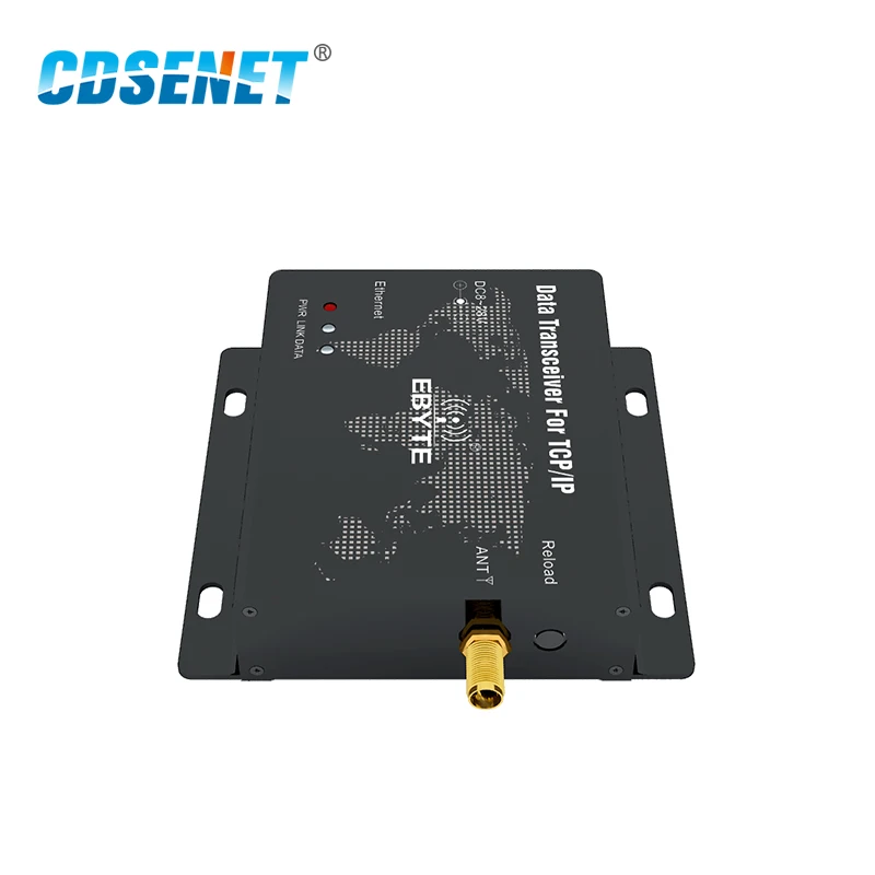 E90-DTU(400SL22-ETH) SX1262 Super LoRa 22dBm Ethernet RJ45 Interface RSSI LBT Relay Wireless Transceiver Serial Port Server
E90-DTU(400SL22-ETH) SX1262 Super LoRa 22dBm Ethernet RJ45 Interface RSSI LBT Relay Wireless Transceiver Serial Port Server