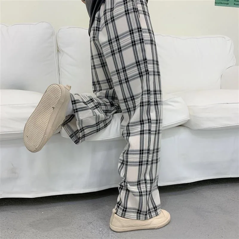 GOOHOJIO 2020 New Plaid Harajuku Loose Pants Women Summer Wide Leg Women Pants High Waist Pants Oversized Trousers for Women
GOOHOJIO 2020 New Plaid Harajuku Loose Pants Women Summer Wide Leg Women Pants High Waist Pants Oversized Trousers for Women