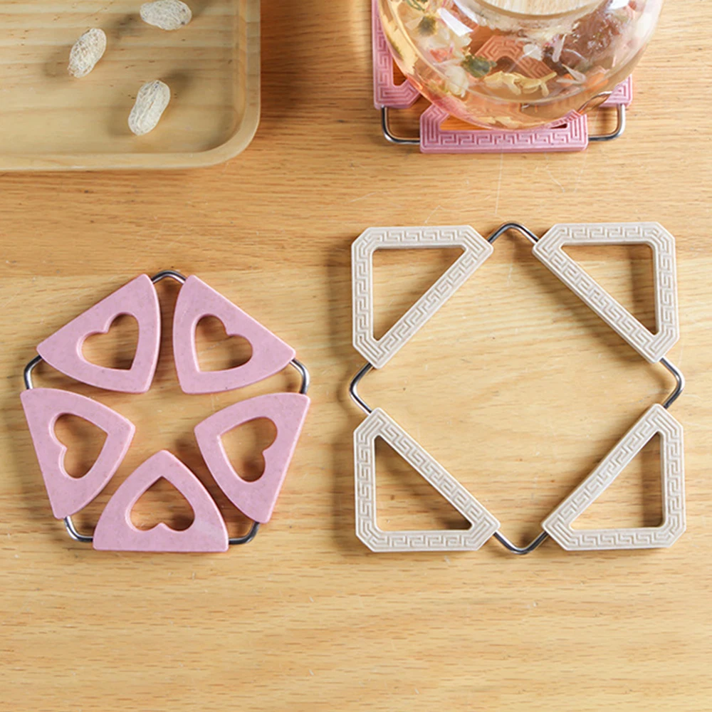 Adjustable Foldable Trivets Heat Resistant Non-Slip Pads For Hot Dishes Or Dining Table Pot Resistant Drying Rack Placemat
Adjustable Foldable Trivets Heat Resistant Non-Slip Pads For Hot Dishes Or Dining Table Pot Resistant Drying Rack Placemat