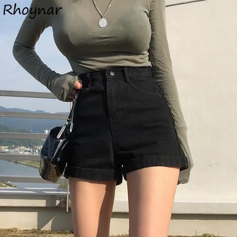 Denim Shorts Women Summer New Fashion Pure Color All-match High Waist Wide Leg Loose Korean Style Female Streetwear Vintage Chic
Denim Shorts Women Summer New Fashion Pure Color All-match High Waist Wide Leg Loose Korean Style Female Streetwear Vintage Chic
