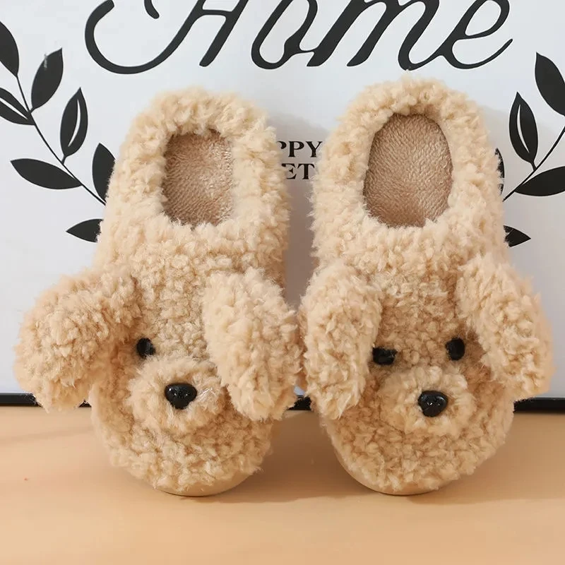 New Autumn Winter Women Slippers Cute Doggy Fluffy Warm Slippers Woman's Soft Sole Comfort Indoor Shoes Females Slipper
New Autumn Winter Women Slippers Cute Doggy Fluffy Warm Slippers Woman's Soft Sole Comfort Indoor Shoes Females Slipper