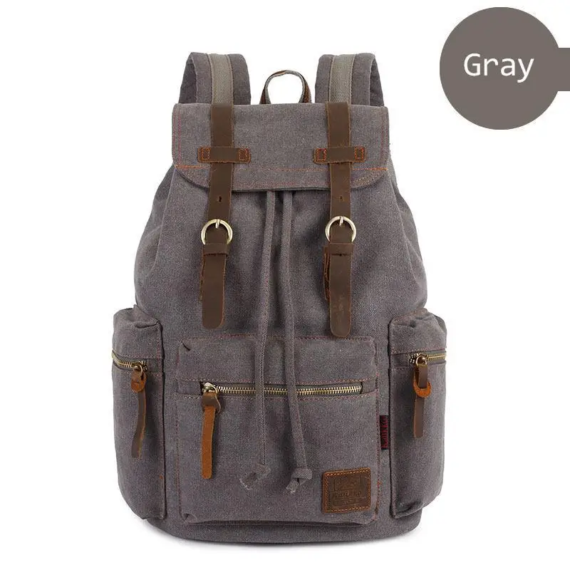 Vintage Men Women Casual Backpack Canvas Men's Trekking Sport Travel Rucksacks Military Tactical Bag Large Capacity Climbing Bag
Vintage Men Women Casual Backpack Canvas Men's Trekking Sport Travel Rucksacks Military Tactical Bag Large Capacity Climbing Bag
