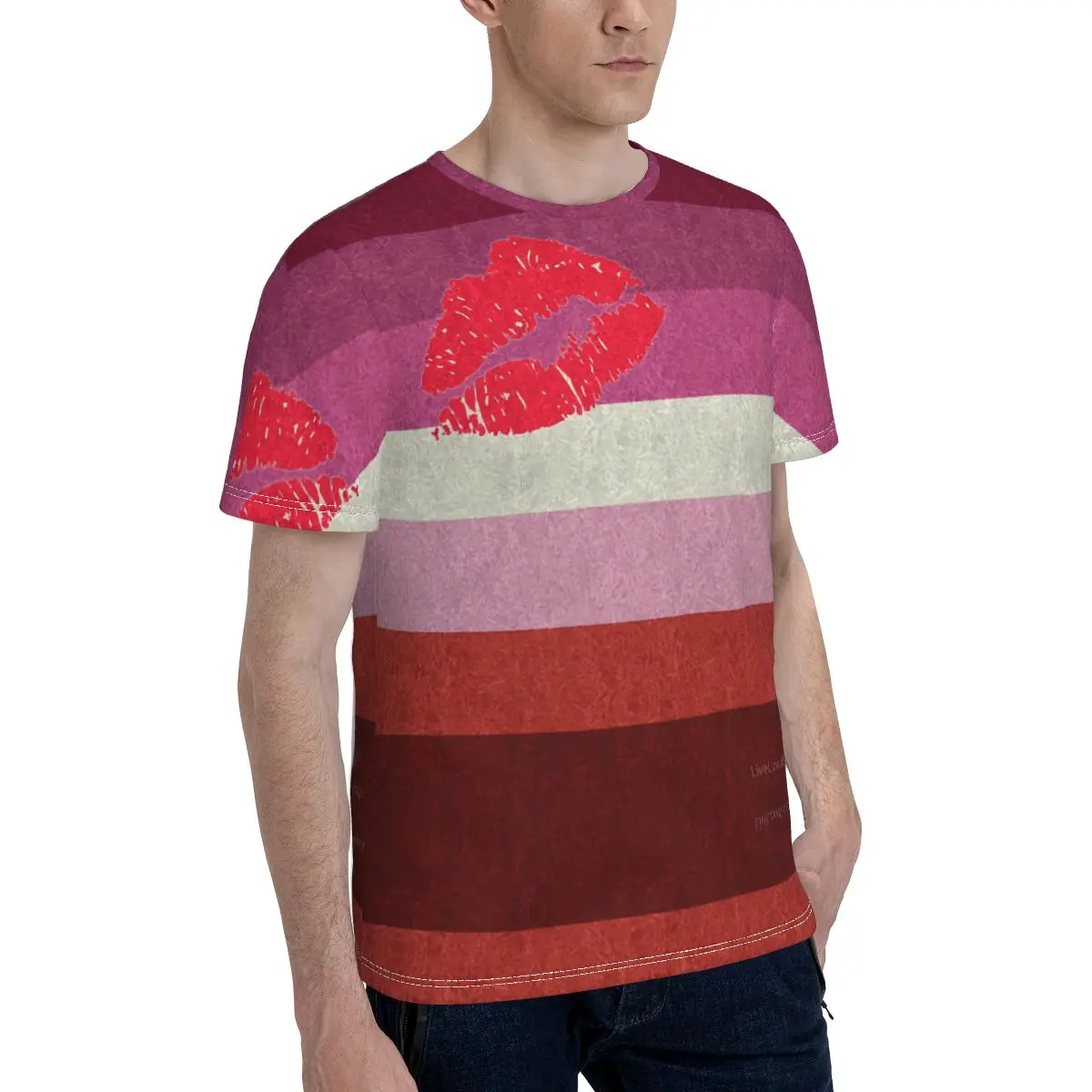 Promo Baseball Lipstick Lesbian Flag(1) T-shirt Graphic Men's T Shirt Print Humor Graphic R333 Tees Tops European Size
Promo Baseball Lipstick Lesbian Flag(1) T-shirt Graphic Men's T Shirt Print Humor Graphic R333 Tees Tops European Size