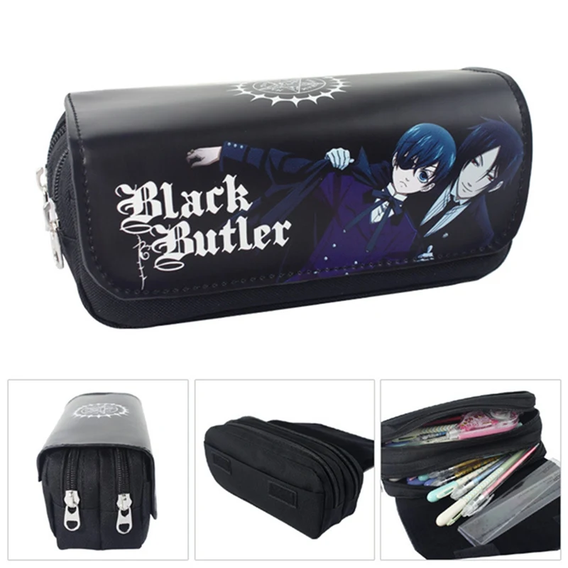 Kuroshitsuji Ciel Phantomhive pencil pencil purse bag cosmetics cosmetic bag storage bag school supplies
Kuroshitsuji Ciel Phantomhive pencil pencil purse bag cosmetics cosmetic bag storage bag school supplies