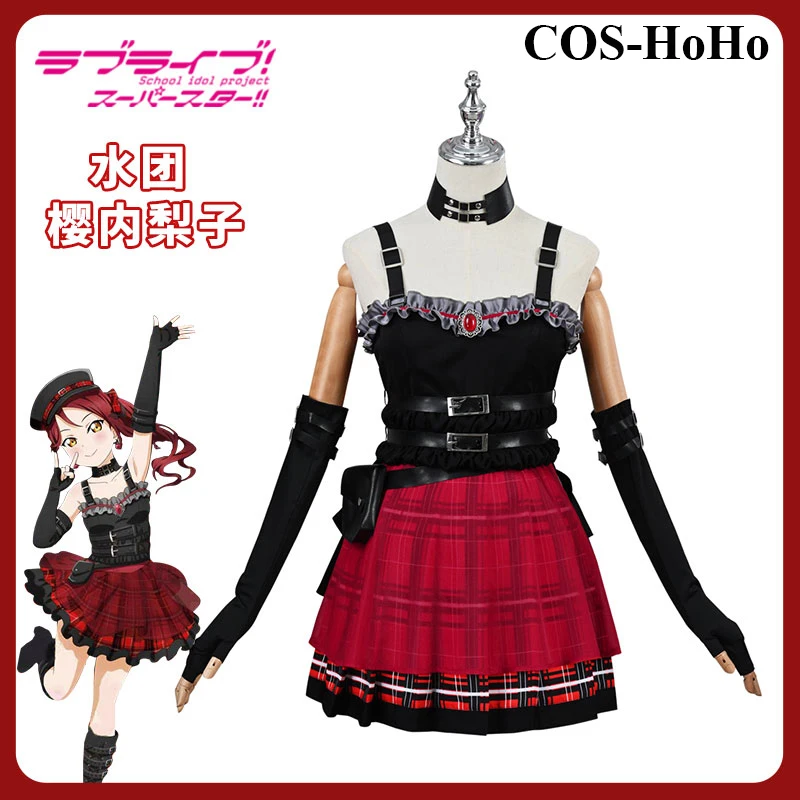 Hot Game LL Lovelive Aqours Sakurauchi Riko Shooting Star Warrior Performance Outfit Cosplay Costume Party Role Play Clothing
Hot Game LL Lovelive Aqours Sakurauchi Riko Shooting Star Warrior Performance Outfit Cosplay Costume Party Role Play Clothing