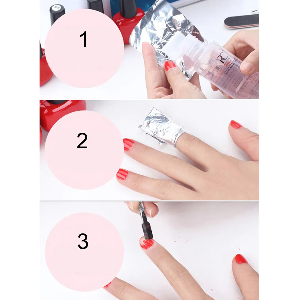 100Pcs Aluminium Foil Nail Polish Remover Nail Art Soak Off Acrylic Gel Polish Remover Makeup Tool High Quality
100Pcs Aluminium Foil Nail Polish Remover Nail Art Soak Off Acrylic Gel Polish Remover Makeup Tool High Quality
