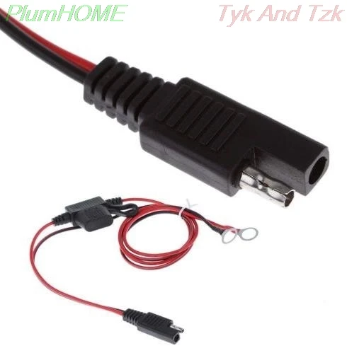 12V Charger Cable for Motorcycle Battery Terminal To SAE Quick Disconnect Cable Motorcycle Battery Output Connector
12V Charger Cable for Motorcycle Battery Terminal To SAE Quick Disconnect Cable Motorcycle Battery Output Connector