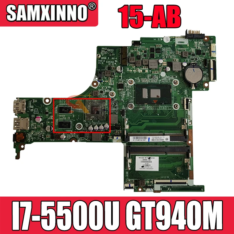 For HP 15-AB Laptop Motherboard 809045-601 809045-501 809045-001 With I7-5500U N16S-GT-S-A2 DAX12AMB6D0 Motherboard 100% Tested
For HP 15-AB Laptop Motherboard 809045-601 809045-501 809045-001 With I7-5500U N16S-GT-S-A2 DAX12AMB6D0 Motherboard 100% Tested
