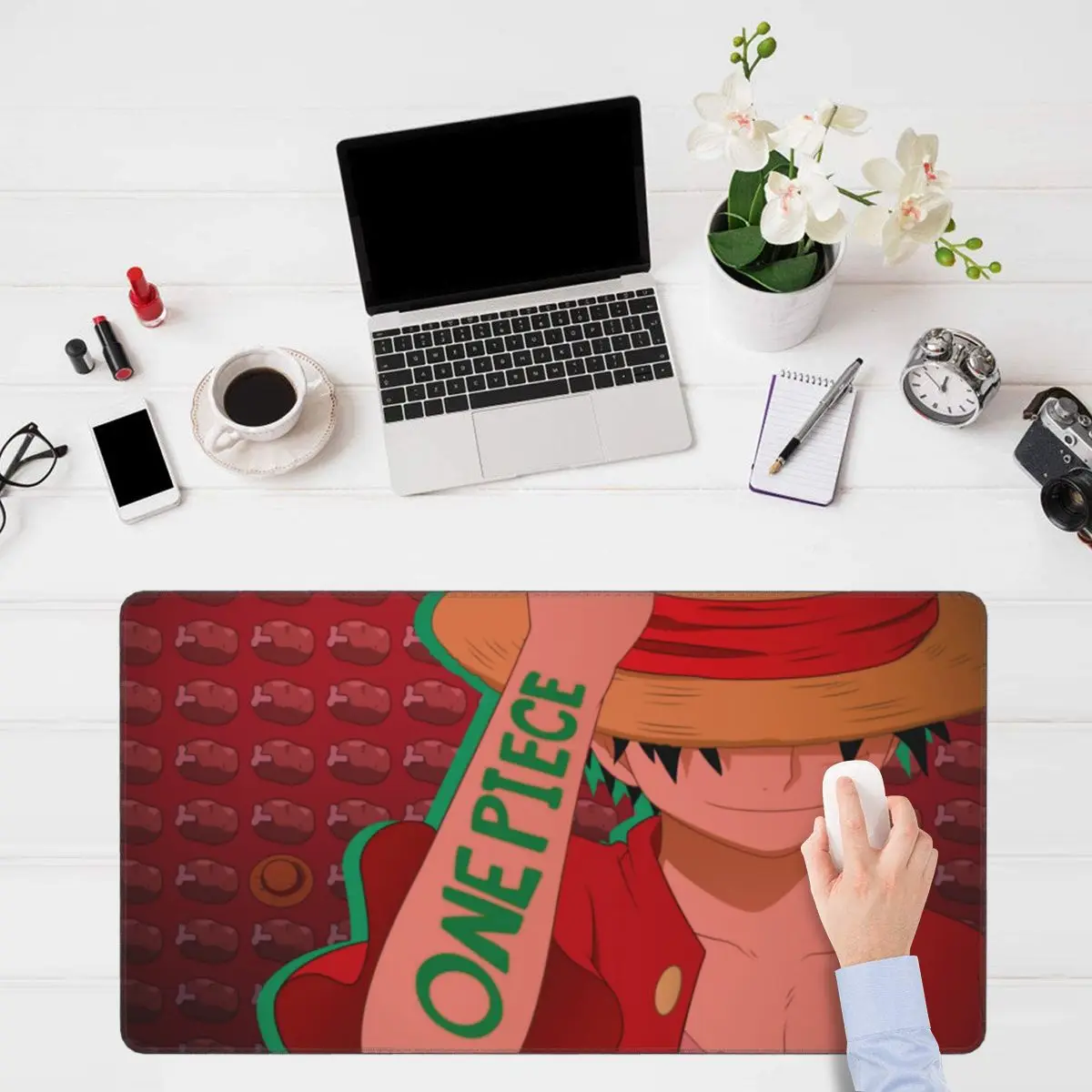 Monkey D. Luffy One Piece Laptop Mouse Pad Keyboard Carpet Anime XL Rubber Mousepad for Computer 
Monkey D. Luffy One Piece Laptop Mouse Pad Keyboard Carpet Anime XL Rubber Mousepad for Computer