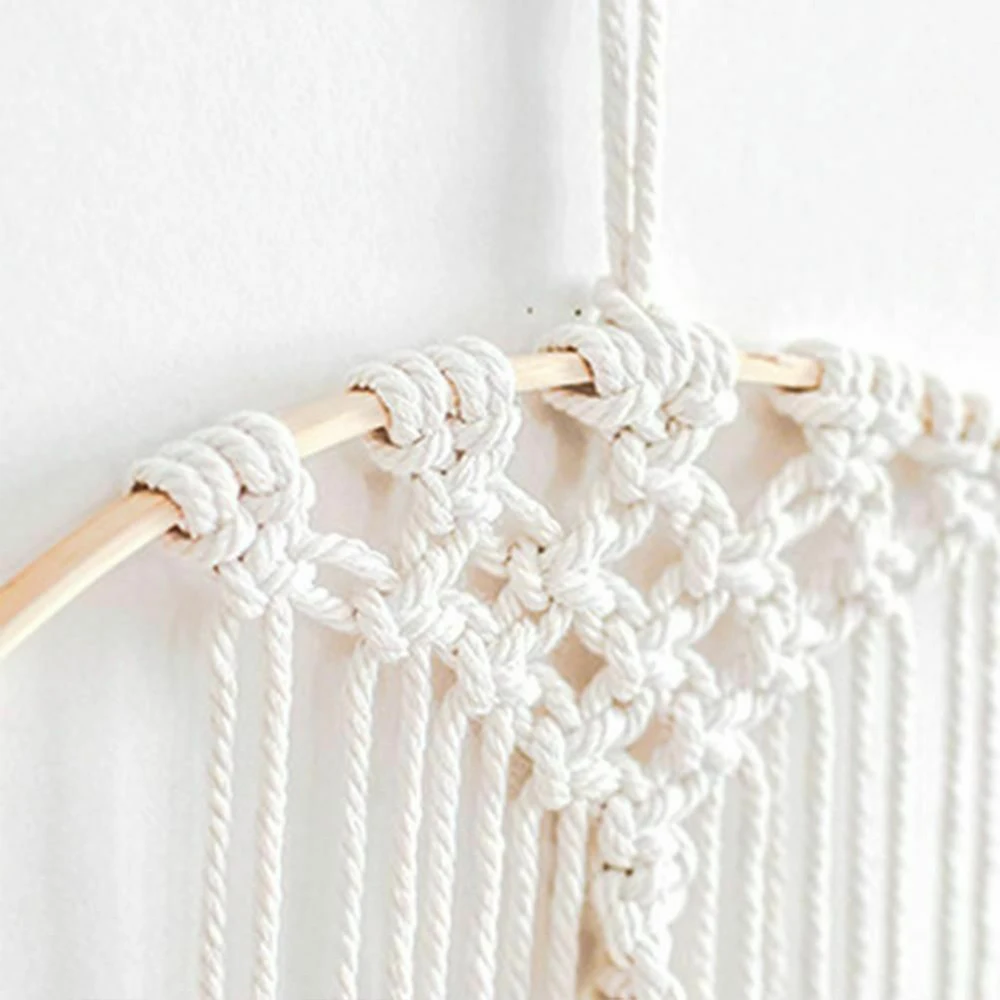 1 Pcs Handmade Woven Macrame Wall Hanging Tapestries Wedding Wall Decor Backdrop For Living Room Household Decoration Supplies
1 Pcs Handmade Woven Macrame Wall Hanging Tapestries Wedding Wall Decor Backdrop For Living Room Household Decoration Supplies