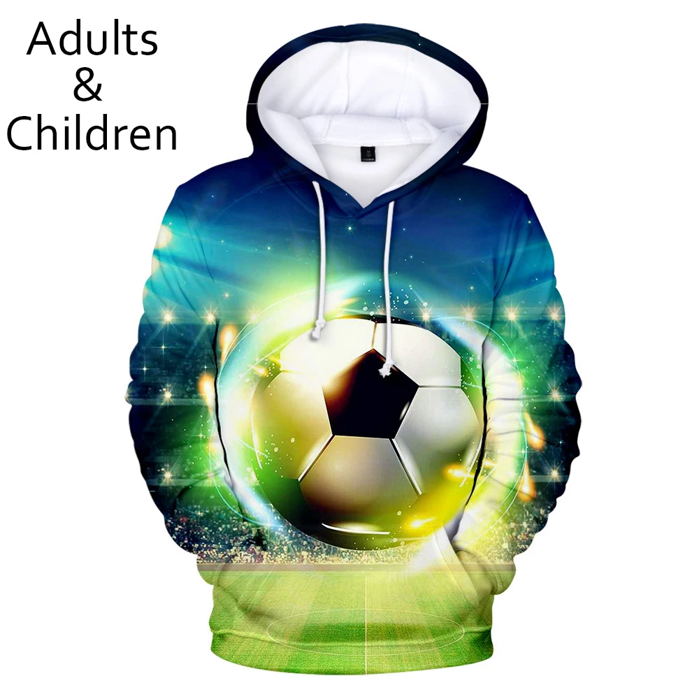 Full printed Color 3D football soccer Hoodies Men Women Sweatshirts Fashion Autumn Kids Hoodie Suitable 3D boys girls pullovers
Full printed Color 3D football soccer Hoodies Men Women Sweatshirts Fashion Autumn Kids Hoodie Suitable 3D boys girls pullovers