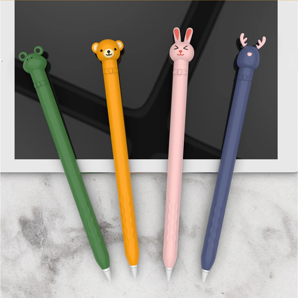 Для Apple Pencil 2/1, мультяшный силиконовый емкостный чехол для iPad, планшета, стилуса, мультяшное животное, чехол, нескользящий пенал
Для Apple Pencil 2/1, мультяшный силиконовый емкостный чехол для iPad, планшета, стилуса, мультяшное животное, чехол, нескользящий пенал