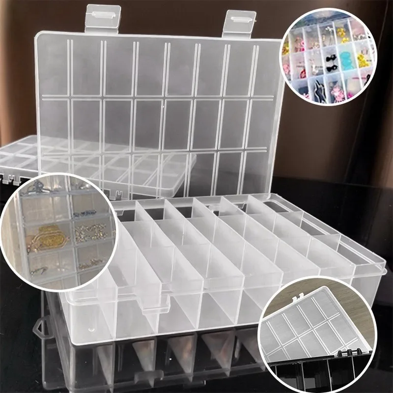 Transparent Plastic Embroidery Floss Storage Box Floss Bobbins Beads Storage Organizer DIY Cross Stitch Sewing Tools Removable
Transparent Plastic Embroidery Floss Storage Box Floss Bobbins Beads Storage Organizer DIY Cross Stitch Sewing Tools Removable