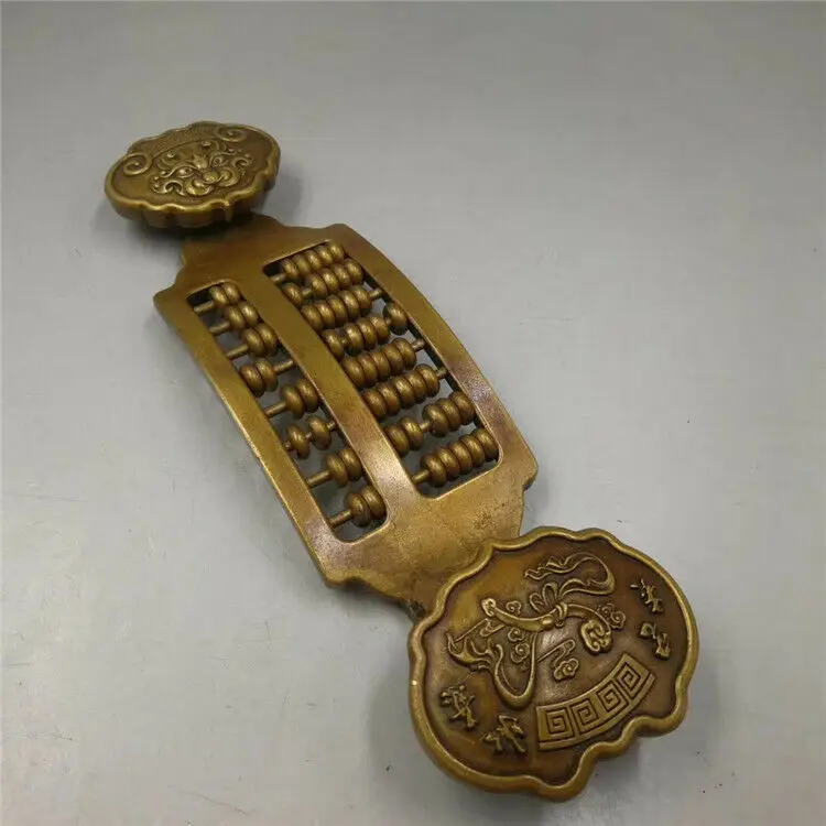 Антиквариат, латунное литье, украшения Ruyi Abacus, коллекция благоприятных молитвенных поделок
Антиквариат, латунное литье, украшения Ruyi Abacus, коллекция благоприятных молитвенных поделок